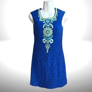 Lilly Pulitzer Valentia Blue Shift Dress